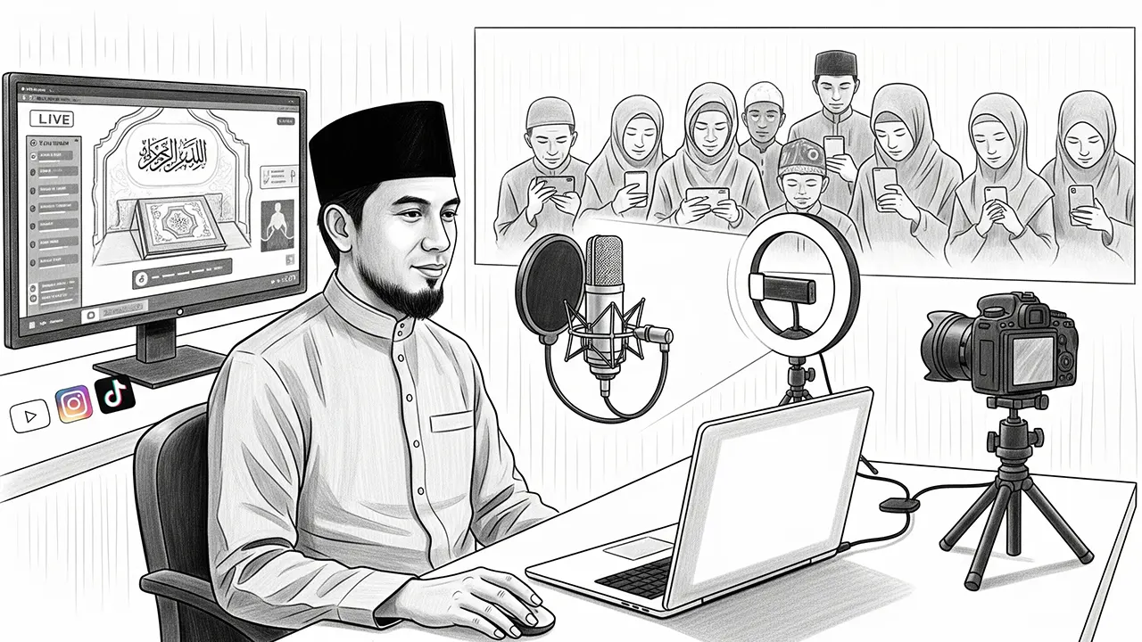 Dakwah di Era Digital: Peluang Besar dan Tantangan di Tengah Media Sosial